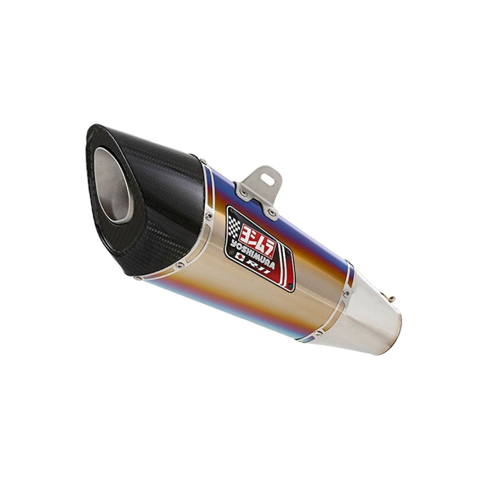 TERMINAL DE TITANIO AZUL R-11 JMCA YOSHIMURA KAWASAKI Z 250 2019-2023