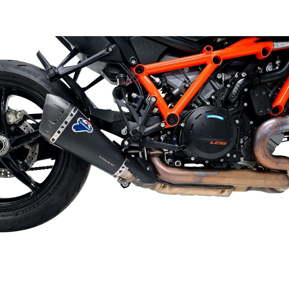TALES DE TERMIGNONI NEGROS EU5+ TITANIUM KTM SUPER DUKE 1390 R 2024-2025