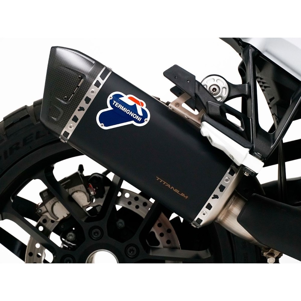 SILENCIADOR TERMIGNONI TITANIO NEGRO HOMOLOGADO BMW R 1300 GS ADVENTURE 2023-2025