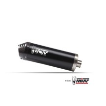 SILENCIADOR MIVV OVAL NEGRO-ACERO INOXIDABLE VOGE VALICO 525 DSX 2024