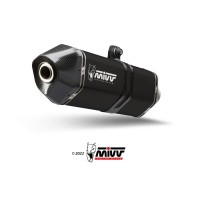 SILENCIADOR MIVV SPORT SPEED EDGE ACERO INOXIDABLE NEGRO TRIUMPH TIGER 900 / GT / PRO / RALLY 2024