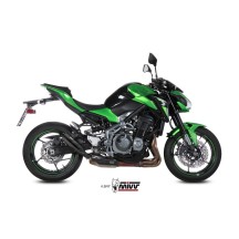 SILENCIADOR MIVV DOBLE GUN ACERO INOXIDABLE NEGRO KAWASAKI Z 900 A2 2017-2024