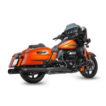 PAR DE SILENCIADORES LATERALES RED THUNDER NEGRO HARLEY DAVIDSON TOURING M8 2021-2024 E5