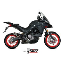 SILENCIADOR MIVV DOBLE PISTOLA ACERO INOXIDABLE DUCATI MULTISTRADA V2 / S 2022-2024