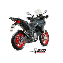 SILENCIADOR MIVV DOBLE PISTOLA ACERO INOXIDABLE DUCATI MULTISTRADA V2 / S 2022-2024