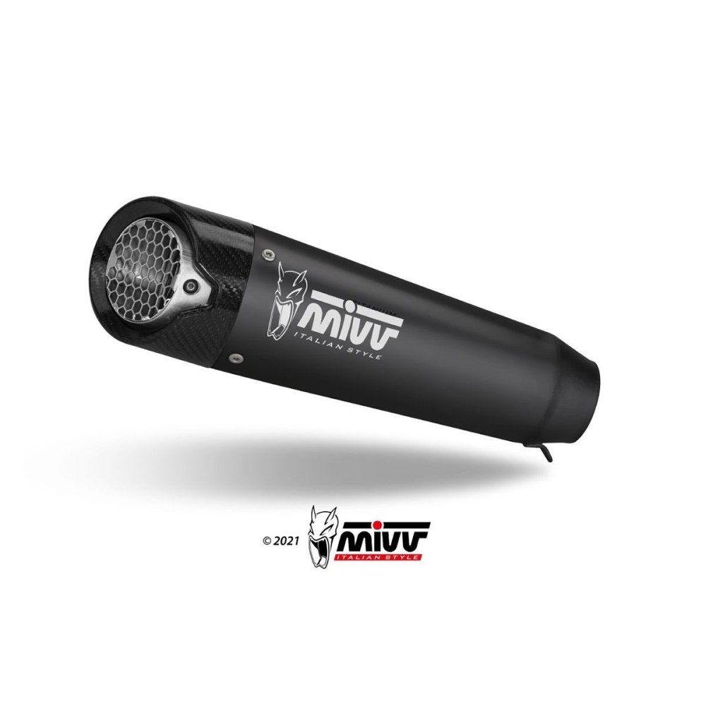 SILENCIADOR MIVV X-M5 ACERO INOXIDABLE NEGRO KTM DUKE 790 2018-2020