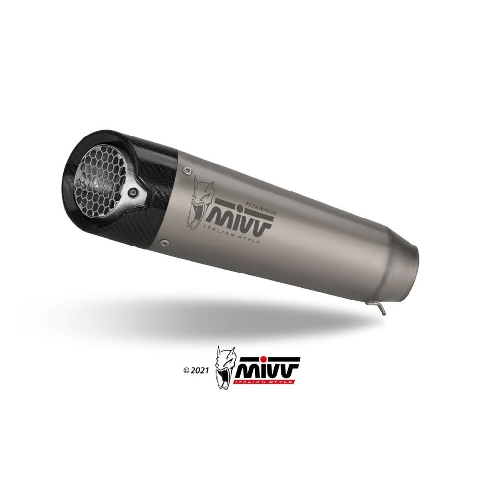 SILENCIADOR MIVV X-M5 TITANIO KTM DUKE 790 2018-2020