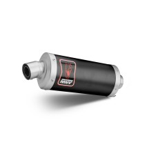 SILENCIADOR DAKAR MIVV NEGRO ACERO INOXIDABLE MOTO MORINI X-CAPE 2021-2024
