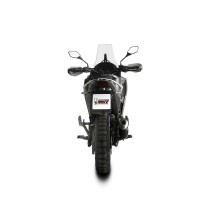 SILENCIADOR DAKAR MIVV NEGRO ACERO INOXIDABLE MOTO MORINI X-CAPE 2021-2024