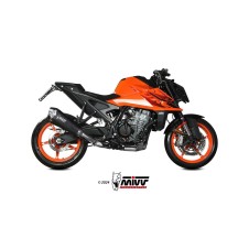 SILENCIADOR DELTA RACE ACERO INOXIDABLE NEGRO MIVV KTM 990 DUKE 2024