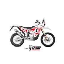 SILENCIADOR DAKAR MIVV ACERO INOXIDABLE KOVE 450 RALLY 2023-2024