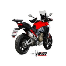 TERMINAL DE SONIDO DE ACERO INOXIDABLE MIVV  DUCATI MULTISTRADA V4 1100 / S 2021-2024