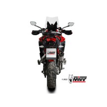 TERMINAL DE SONIDO DE ACERO INOXIDABLE MIVV  DUCATI MULTISTRADA V4 1100 / S 2021-2024
