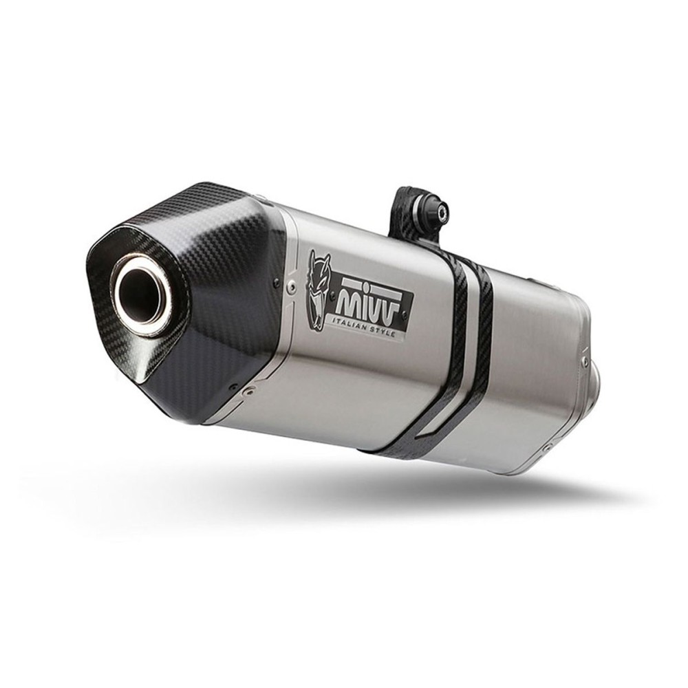 SILENCIADOR SPEED EDGE ACERO INOXIDABLE MIVV BMW F 900 GS 2024