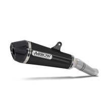 SILENCIADOR XKONE ARROW ACERO OSCURO KAWASAKI Z 900 A2 2019-2024