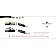 TERMINAL URBANO ALUMINIO FLECHA OSCURO HONDA ADV 350 2022-2024