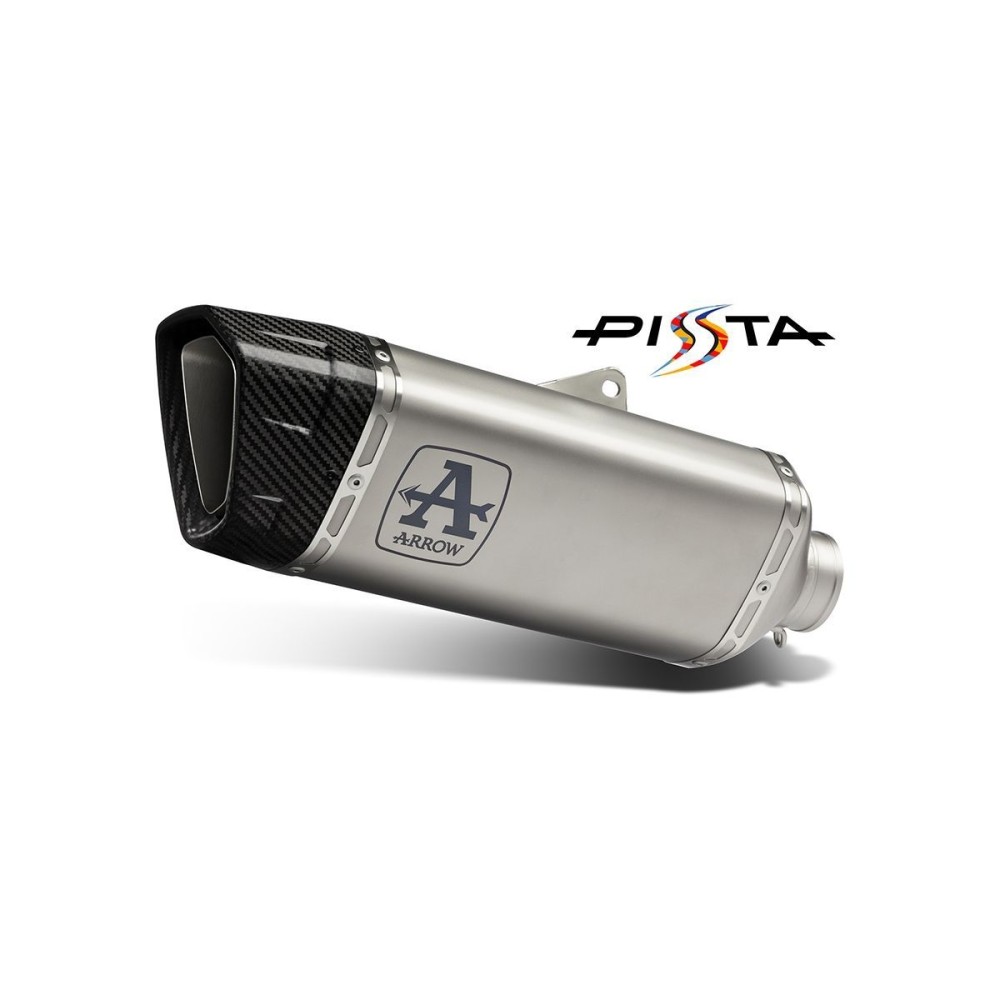 SILENT "TRACK" ARROW TITANIO -INO EU5 APRILIA TUONO V4 1100 2021-2025