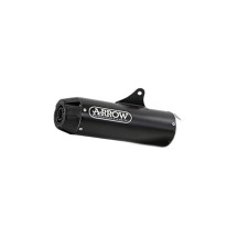REBELDE NICHROM SILENCIADOR DE FLECHA OSCURA YAMAHA TRACER 7 2021-2024