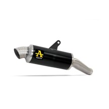 SILENCIADOR INDY RACE EVO ARROW ALUMINIO NEGRO APRILIA TUAREG 660 2022-2023