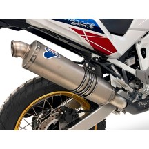 SILENCIADOR RACING TERMIGNONI TITANIO ACERO INOXIDABLE HONDA AFRICA TWIN 1100 2020-2023