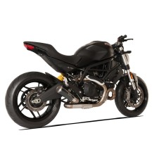 SILENCIADOR DE ESCAPE HP CORSE GP07 "SNAIL & MESH" NEGRO DUCATI MONSTER 797 2017-2020