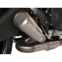 SILENCIADOR DE ESCAPE HP CORSE GP07 "NET & TUERCA" SATINADO DUCATI MONSTER 797 2017-2020