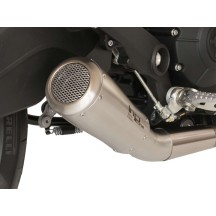 SILENCIADOR DE ESCAPE HP CORSE GP07 "NET" SATINADO DUCATI MONSTER 797 2017-2020