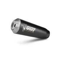 SILENCIADOR MIVV X-M1 ACERO INOXIDABLE NEGRO BENELLI LEONCINO 800 TRAIL 2022-2024