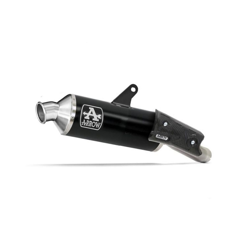 INDY RACE SILENT RACE ALUMINUM DARK INOX ARROW HONDA XL 750 TRANSALP 2023-2025