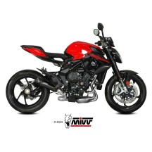 SILENCIADOR MIVV X-M5 ACERO INOXIDABLE NEGRO MV AGUSTA BRUTALE 800 RR 2017-2024