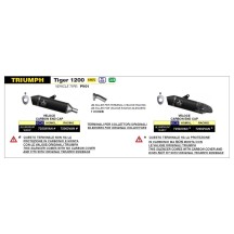 SILENCIADOR FAST RACING DE ALUMINIO DARK ARROW TRIUMPH TIGER 1200 2022-2023