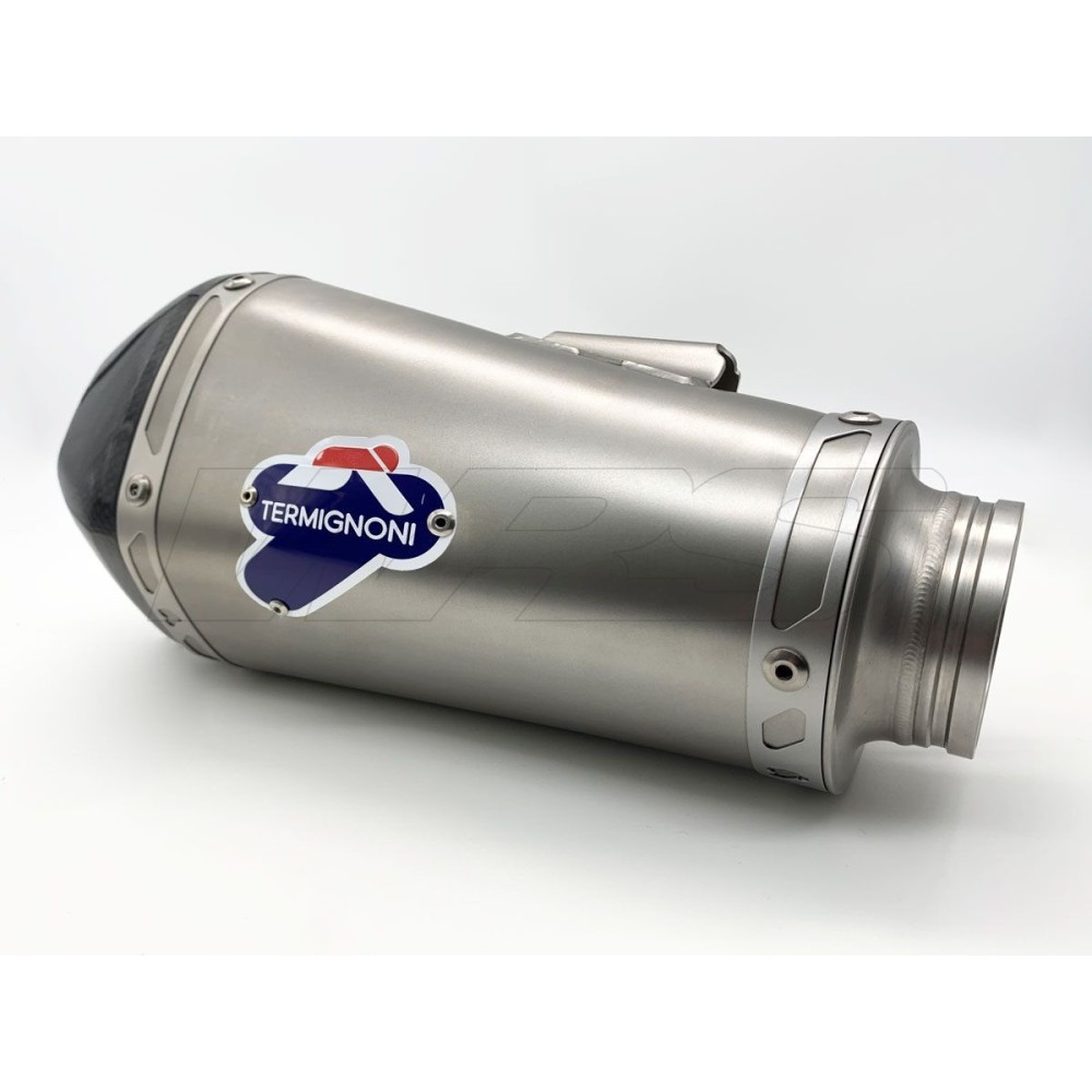 SILENCIADOR SLIP ON TERMIGNONI RLV-D54CN TAPÓN CÓNICO DE ACERO INOXIDABLE AL CARBONO