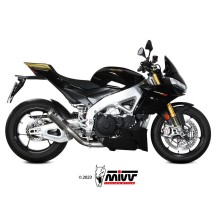 SILENCIADOR MIVV DE CARBONO MK3 APRILIA TUONO V4 1100 2021-2024 NO APROVADO