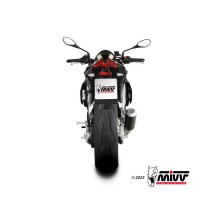 SILENCIADOR MIVV DE CARBONO MK3 APRILIA TUONO V4 1100 2021-2024 NO APROVADO