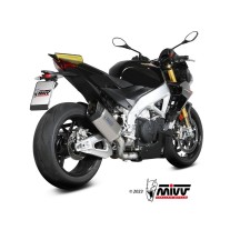 SILENCIADOR SR-1 TITANIO MIVV APRILIA TUONO V4 1100 2021-2024 NO APROVADO