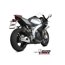 SILENCIADOR SR-1 TITANIO NEGRO MIVV APRILIA RSV4 1100 2021-2024