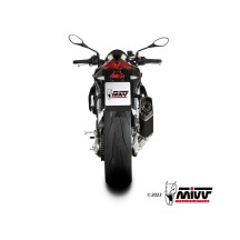 SILENCIADOR SR-1 TITANIO NEGRO MIVV APRILIA TUONO V4 1100 2021-2024