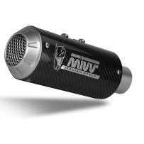 SILENCIADOR MIVV SPORT MK3 CARBONO SUZUKI GSX-S 1000 2021-2024