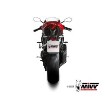 SILENCIADOR SR-1 TITANIO NEGRO MIVV TRIUMPH SPEED TRIPLE 1200 RR / RS 2021-2024