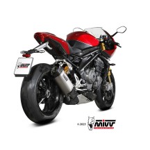 SILENCIADOR SR-1 TITANIO MIVV TRIUMPH SPEED TRIPLE 1200 RR / RS 2021-2024