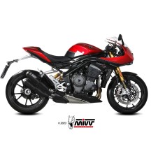 PAR DE SILENCIADORES MK3 CARBONO MIVV TRIUMPH SPEED TRIPLE 1200 RR / RS 2021-2024