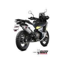 SILENCIADOR DAKAR ACERO INOXIDABLE MIVV HUSQVARNA NORDEN 901 2022-2024