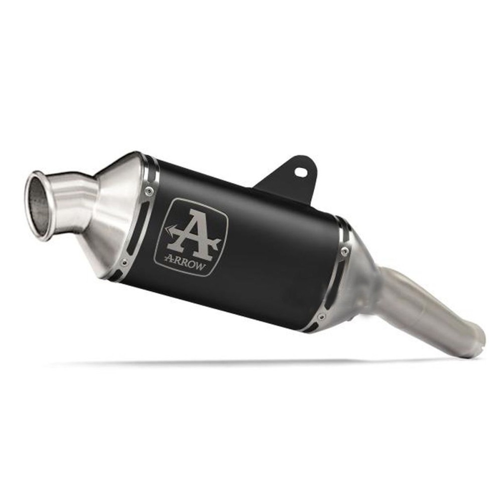 SILENCIADOR INDY RACE ARROW ALUMINIO OSCURO MOTO MORINI X-CAPE 650 2022-2023