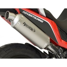 SILENCIADOR SP-1 CORTO HP CORSE TITANIO MOTO MORINI X-CAPE 650 2021-2024
