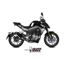 copy of SISTEMA COMPLETO X-M1 ACERO INOXIDABLE NEGRO MIVV FANTIC CABALLERO 500 2021-2024