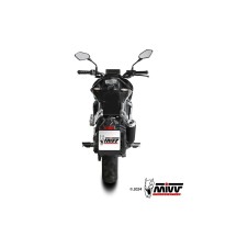 copy of SISTEMA COMPLETO X-M1 ACERO INOXIDABLE NEGRO MIVV FANTIC CABALLERO 500 2021-2024