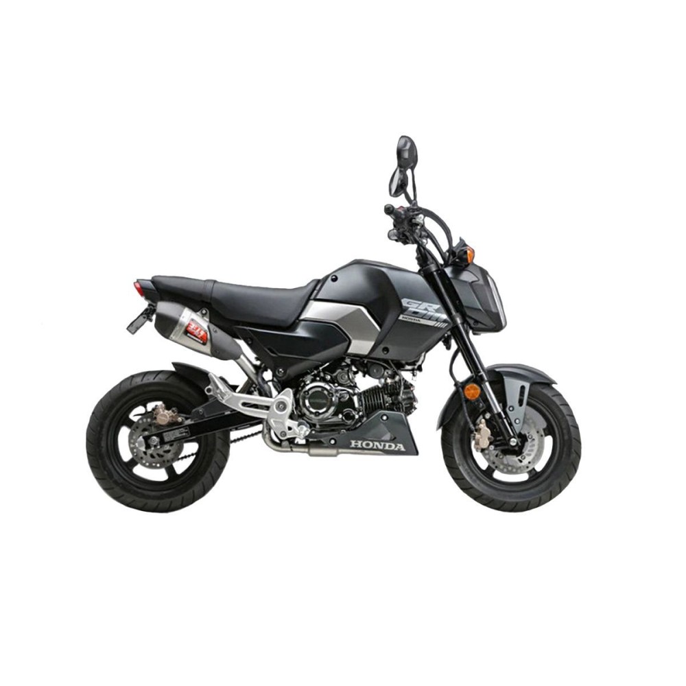 copy of BLU-CARBONO BLU-CARBONO TITANIUM ECHOUT R-77S JMCA YOSHIMURA HONDA GROM MSX 125 2021-2024