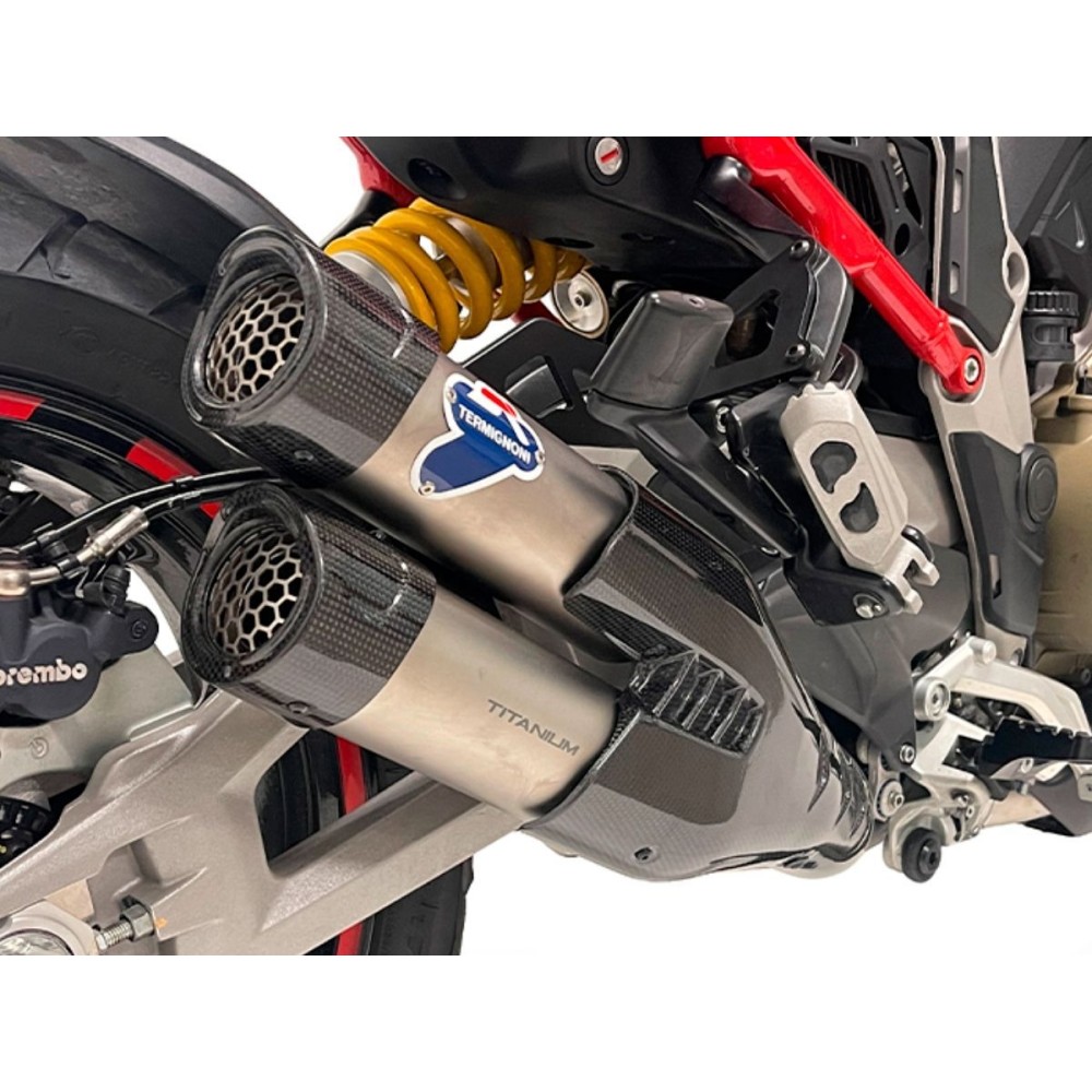 TITANIO COMPLETO ECHOQUE COMPLETO + UPMAP TERMIGNONI DUCATI MULTISTRADA V4 / S 2020-2024