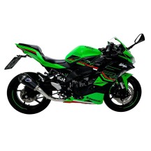 ESCAPE COMPLETO RACING RELEVANCE CÓNICO TITANIO NEGRO TERMIGNONI KAWASAKI ZX-4RR 24-25