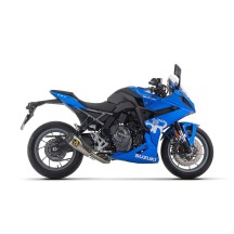 SISTEMA COMPLETO DE FLECHA DE TITANIO DE RACING WORKS SUZUKI GSX-8R 2024-2025